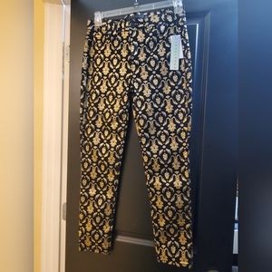 Black and Gold pants sz 11